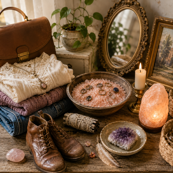 How to Cleanse Thrifted and Second-Hand Items